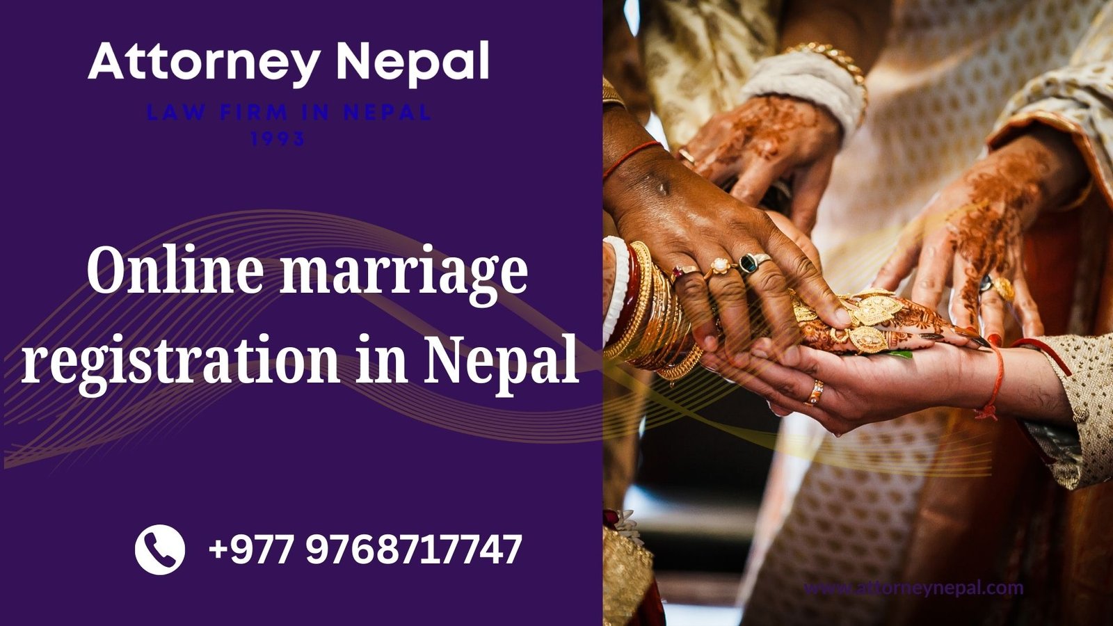online marriage registration process in Nepal
