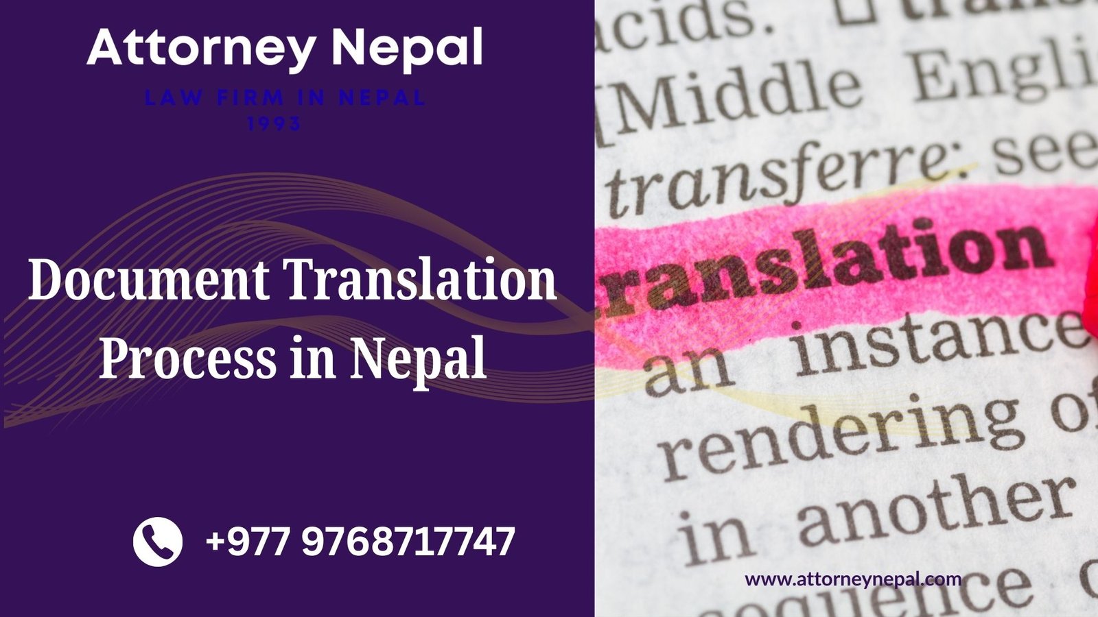Document Translation Process in Nepal