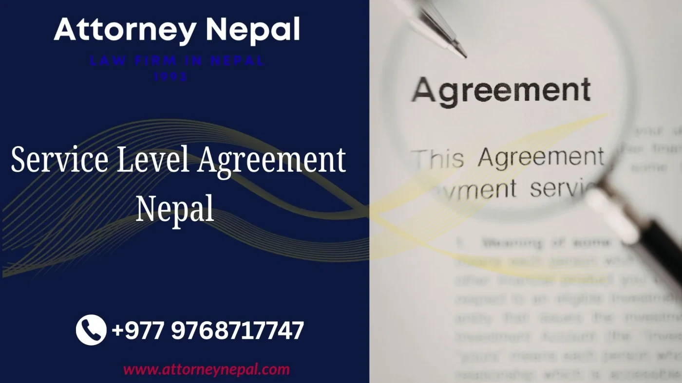 Service Level Agreement Nepal SLA Legal Framework