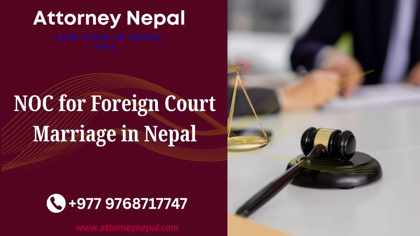 NOC for Foreign Court Marriage in Nepal