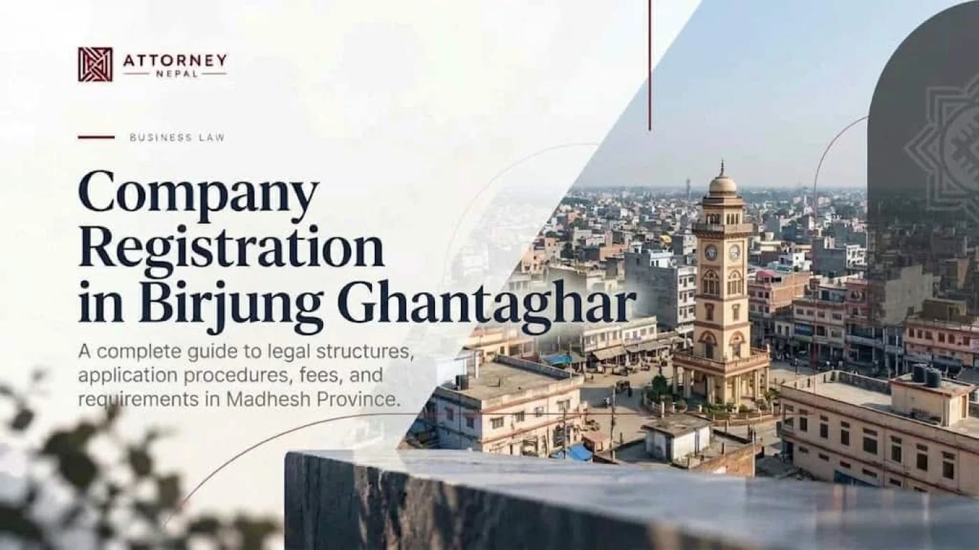 Company Registration in Birjung Ghantaghar