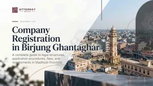 Company Registration in Birjung Ghantaghar