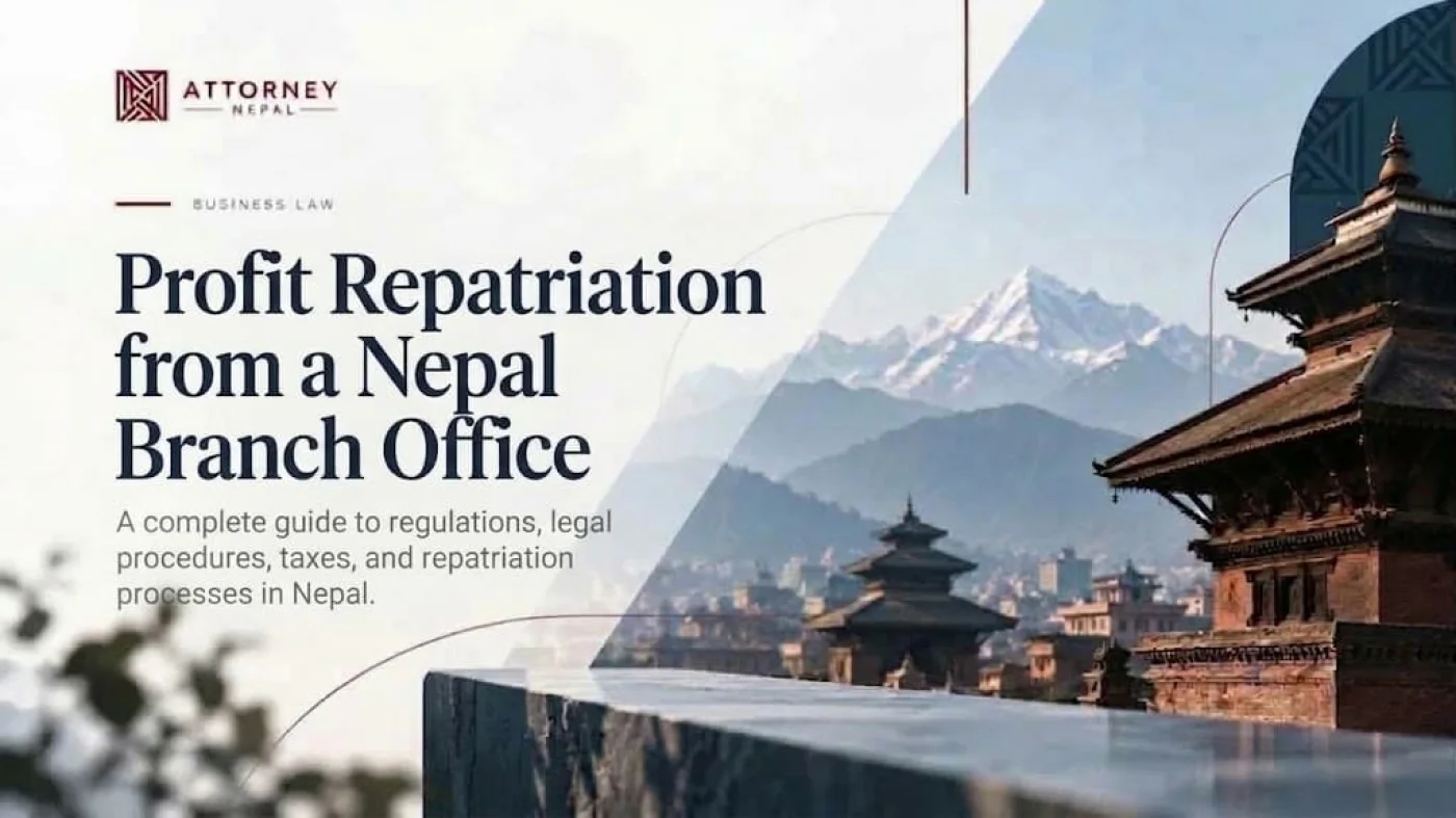 Profit Repatriation from a Nepal Branch Office