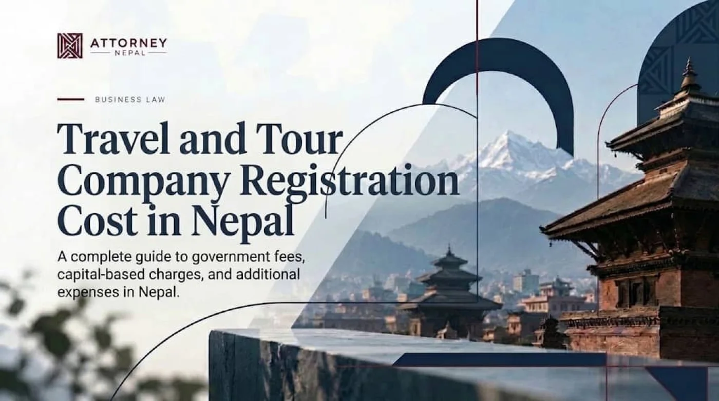 Travel and Tour Company Registration Cost in Nepal