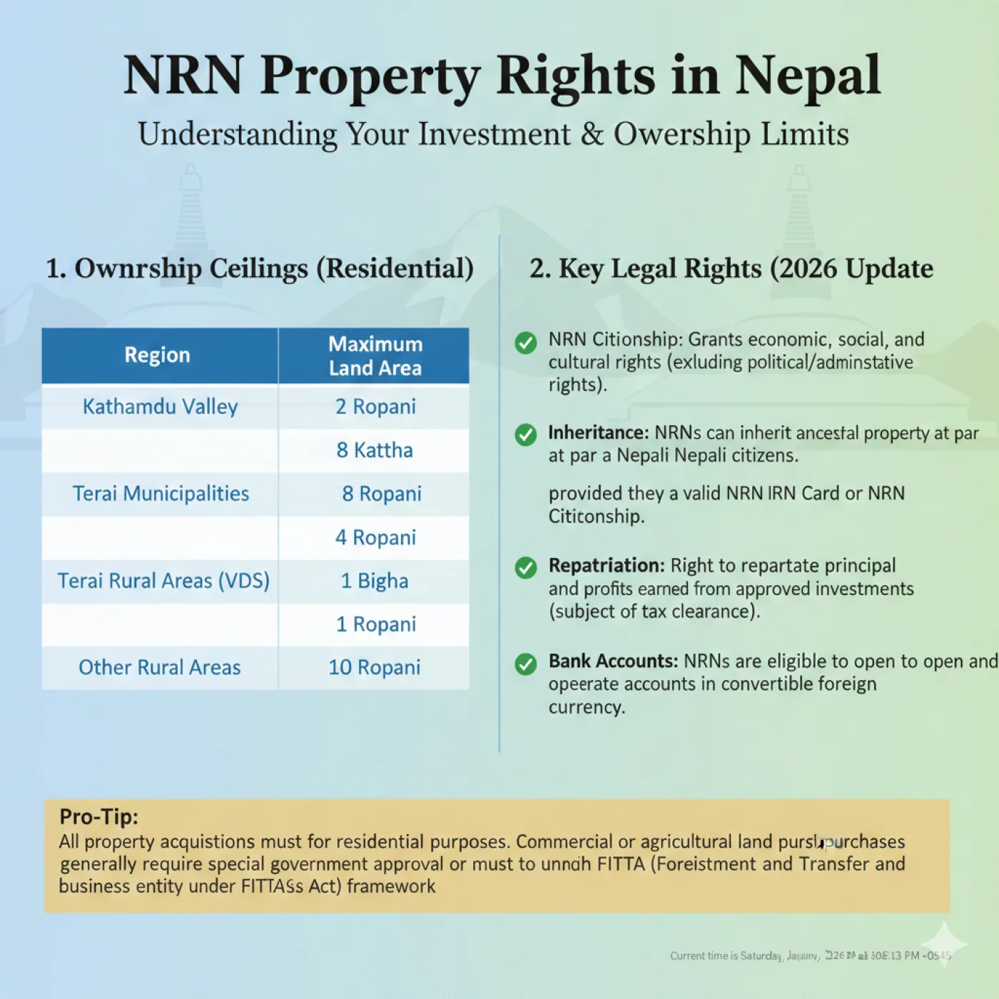 NRN Property Rights in Nepal