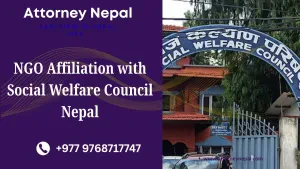 NGO Affiliation with Social Welfare Council Nepal