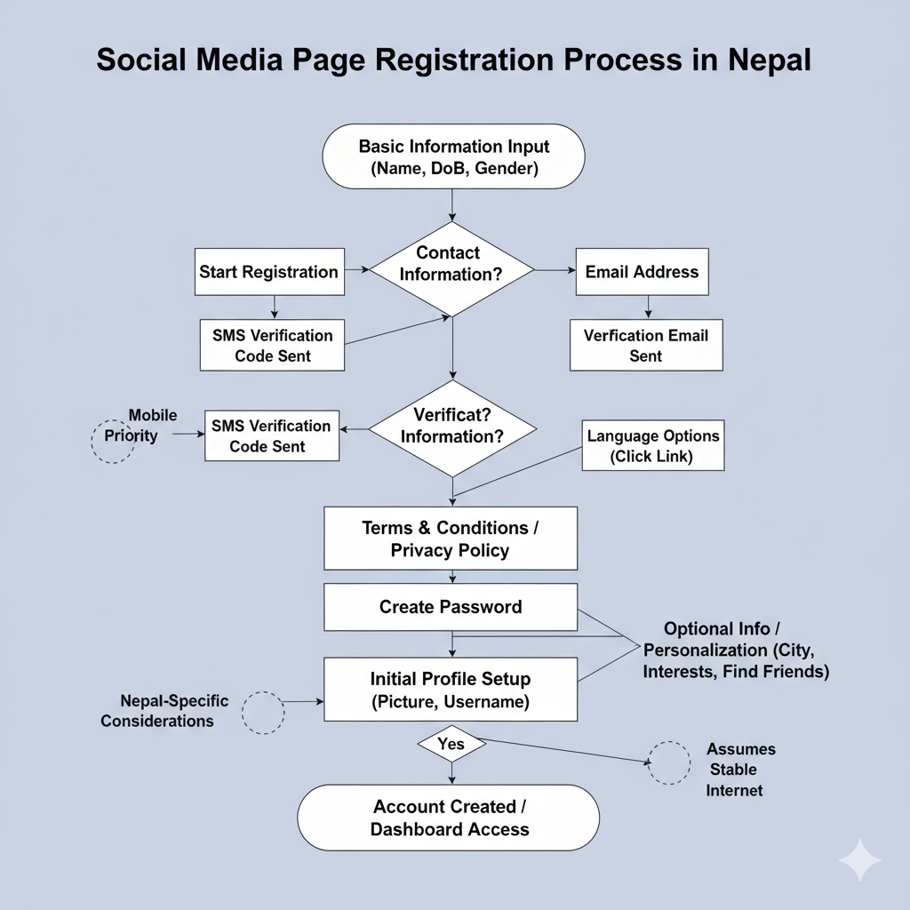Social Media Registration Nepal